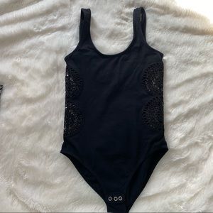 Top Shop Black body suit